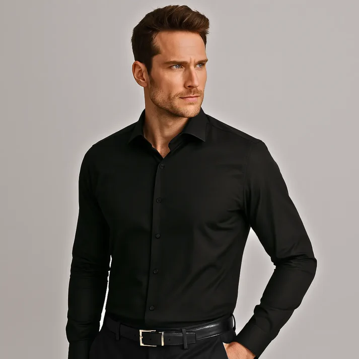 Nexita Chemise Infroissable à Coupe Ajustée