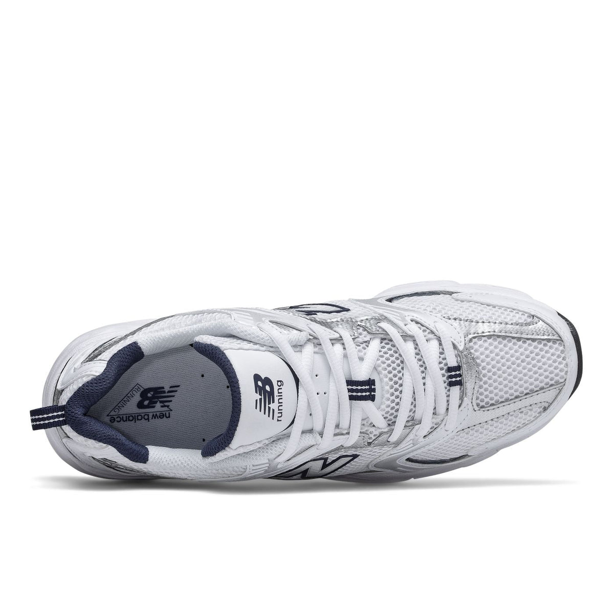 New Balance MR530SG Blanc / Bleu marine – vue 4