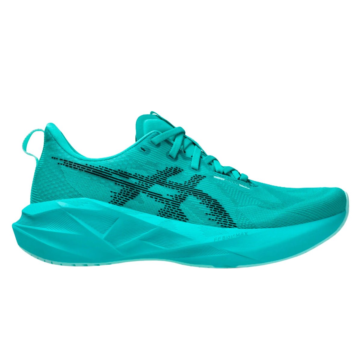 ASICS Novablast 5 femme – Vert pétrole – vue 1