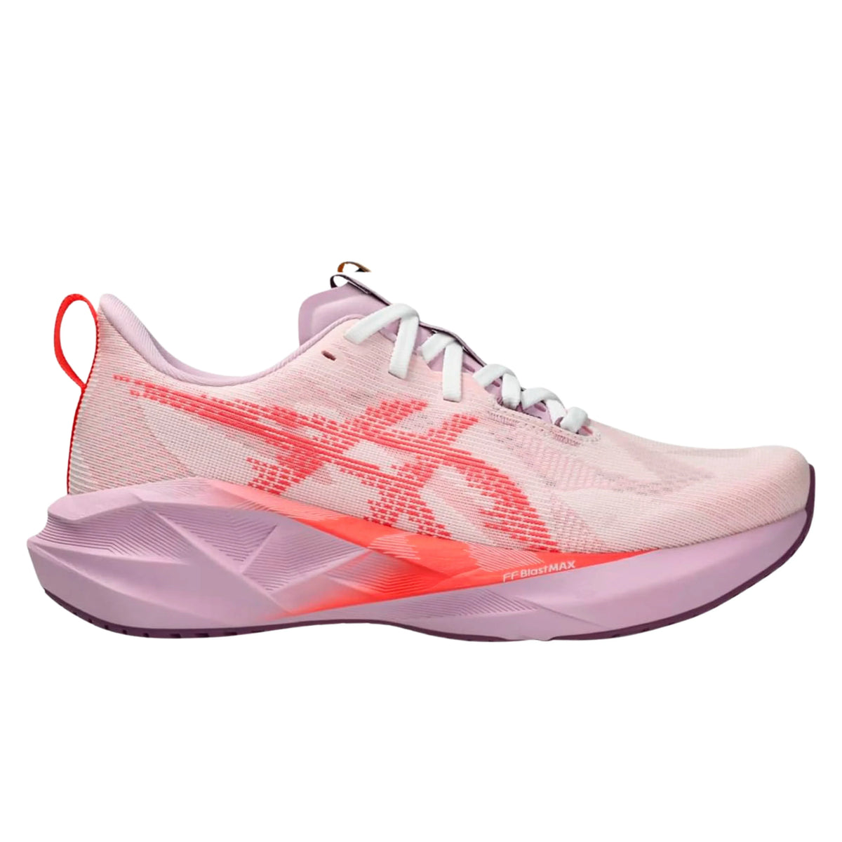 ASICS Novablast 5 femme – Violet / Rose – vue 1